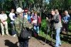 Пока нет ожидаемого полпреда Анатолия Квашнина, прибывшая пресса снимает митингующих жителей