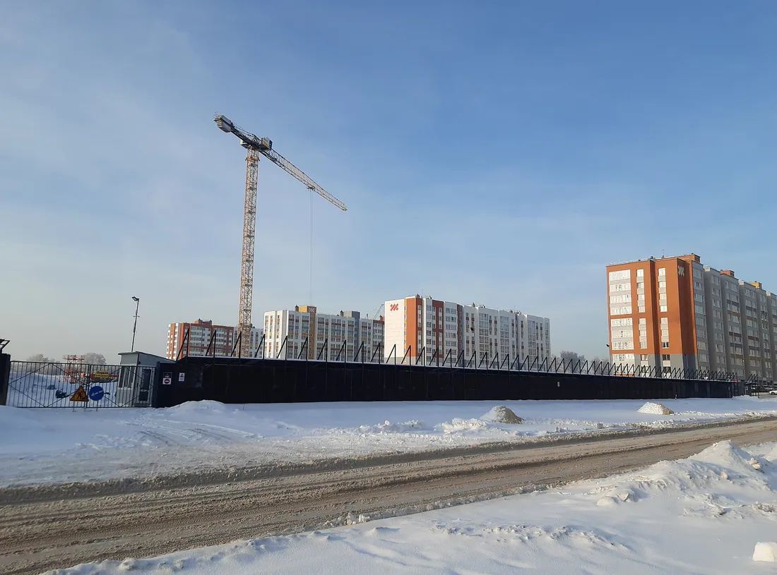 Краснообск зимой. Фото: К.Артём.1 / CC BY-SA 4.0, via Wikimedia Commons