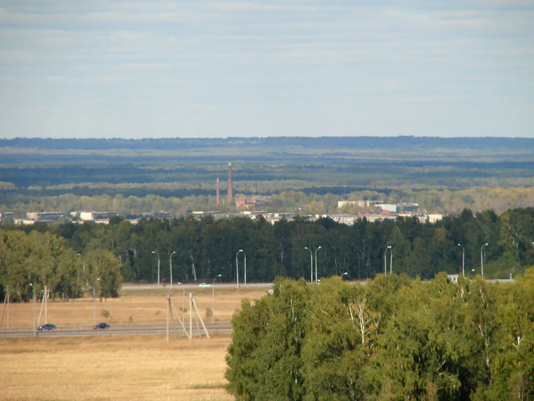 Пашино, вид с Родников. Фото: Pavel Nikolaev / CC BY 3.0, via Wikimedia Commons